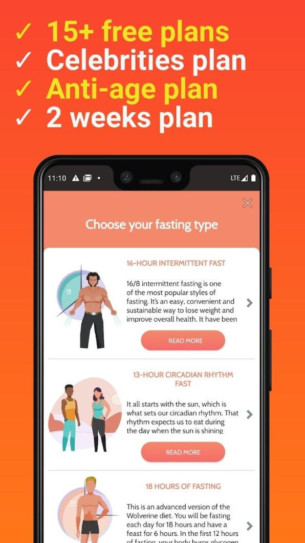 Zero Calorie Fasting Tracker App 4
