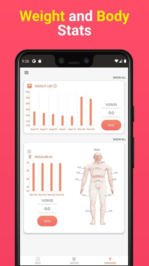 Zero Calorie Fasting Tracker App 5